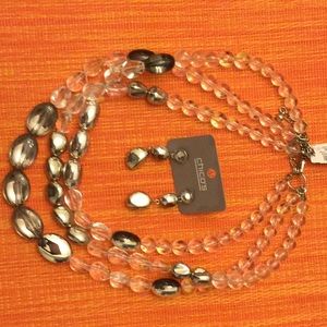 Chico’s matching necklace and earrings